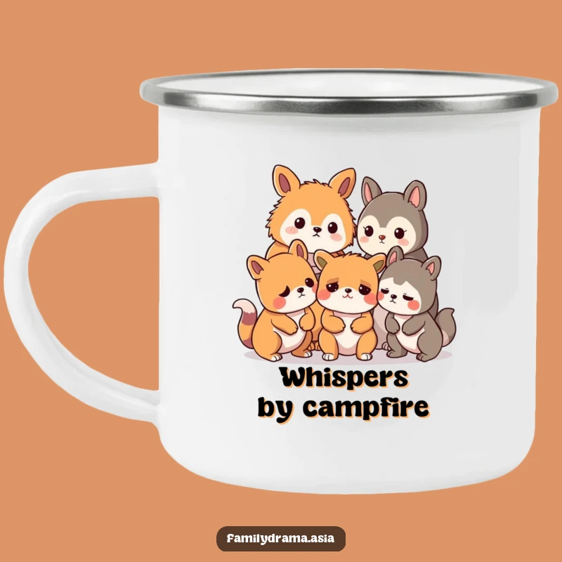 Funny Camping Mug: Animal Concern Mild Disagreement Outdoor Gift