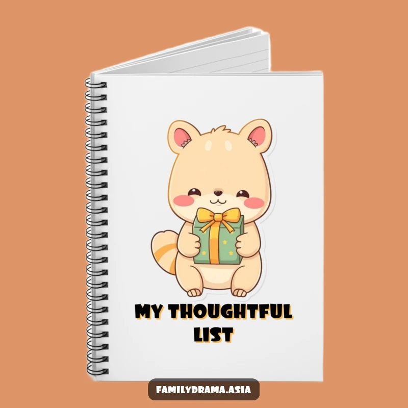 Funny Animal Gift Journal Notebook: Endearing Character's Diary Gift